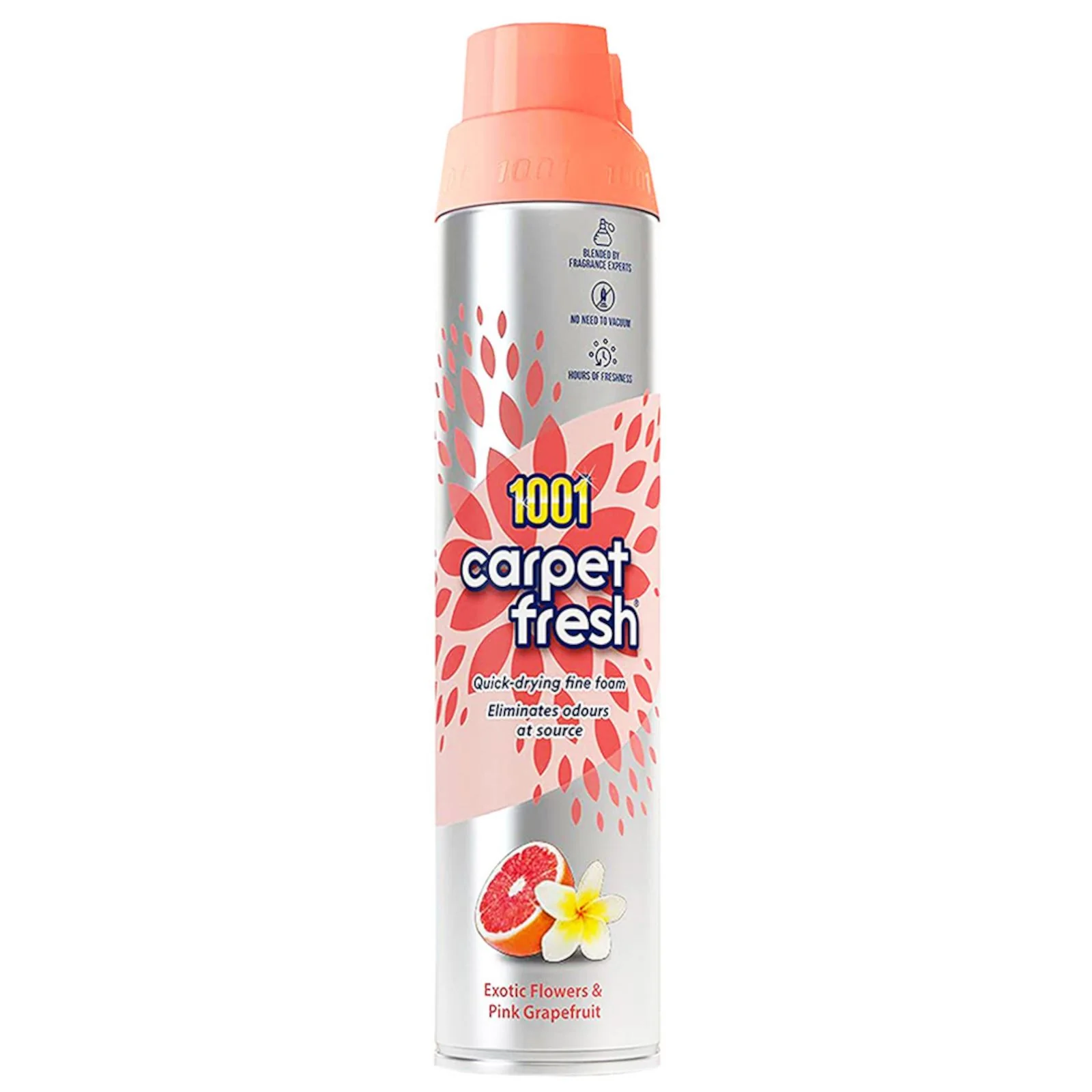 1001 Carpet Fresh Exotic Flowers & Pink Grapefruit Fragrance, 300 ml