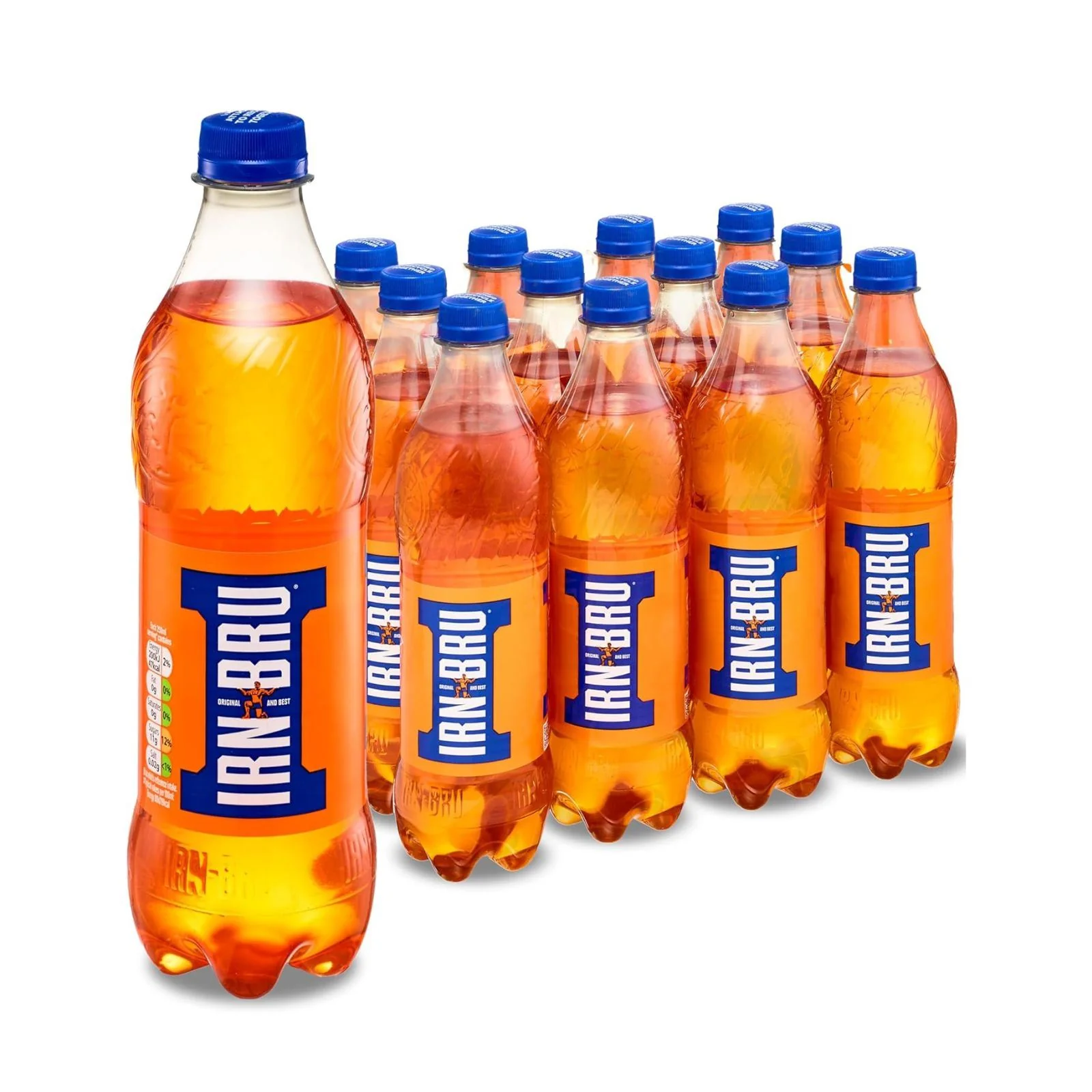 12x BARR  IRN-BRU Iconic Flavoured, Fizzy Drinks Multipack Bottles