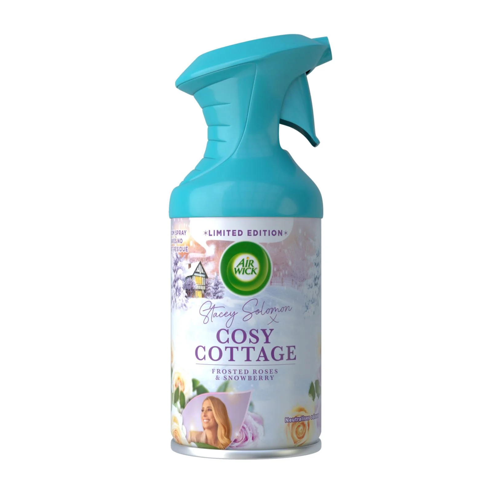 Air Wick Cosy Cottage - Frosted Roses & Mistletoe Air Freshener  250ml