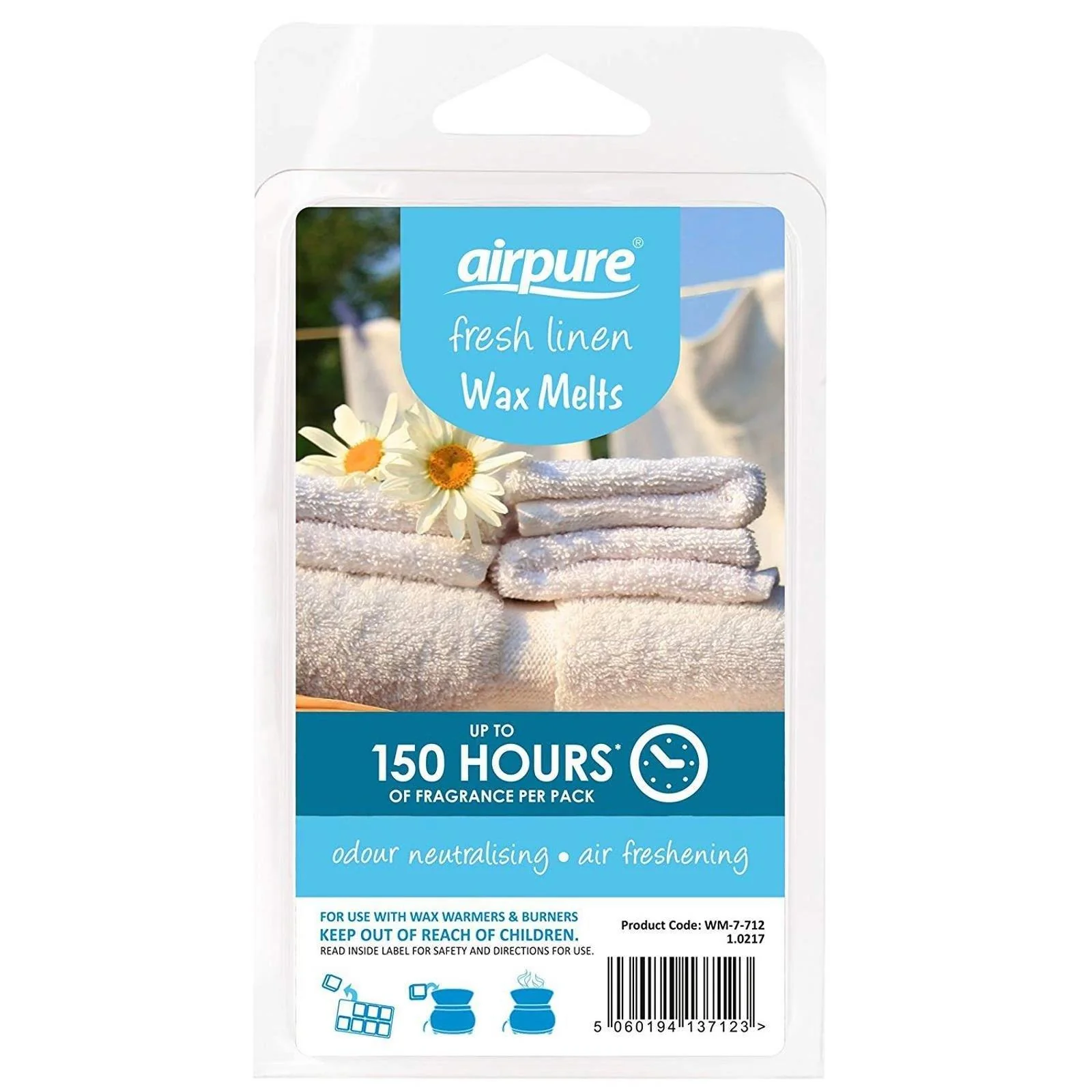 Airpure Wax Melts - Fresh Linen