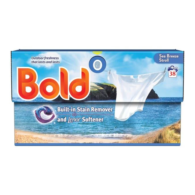 Bold Pods Washing Liquid Capsules - Sea Breeze Stroll (38 Washes)