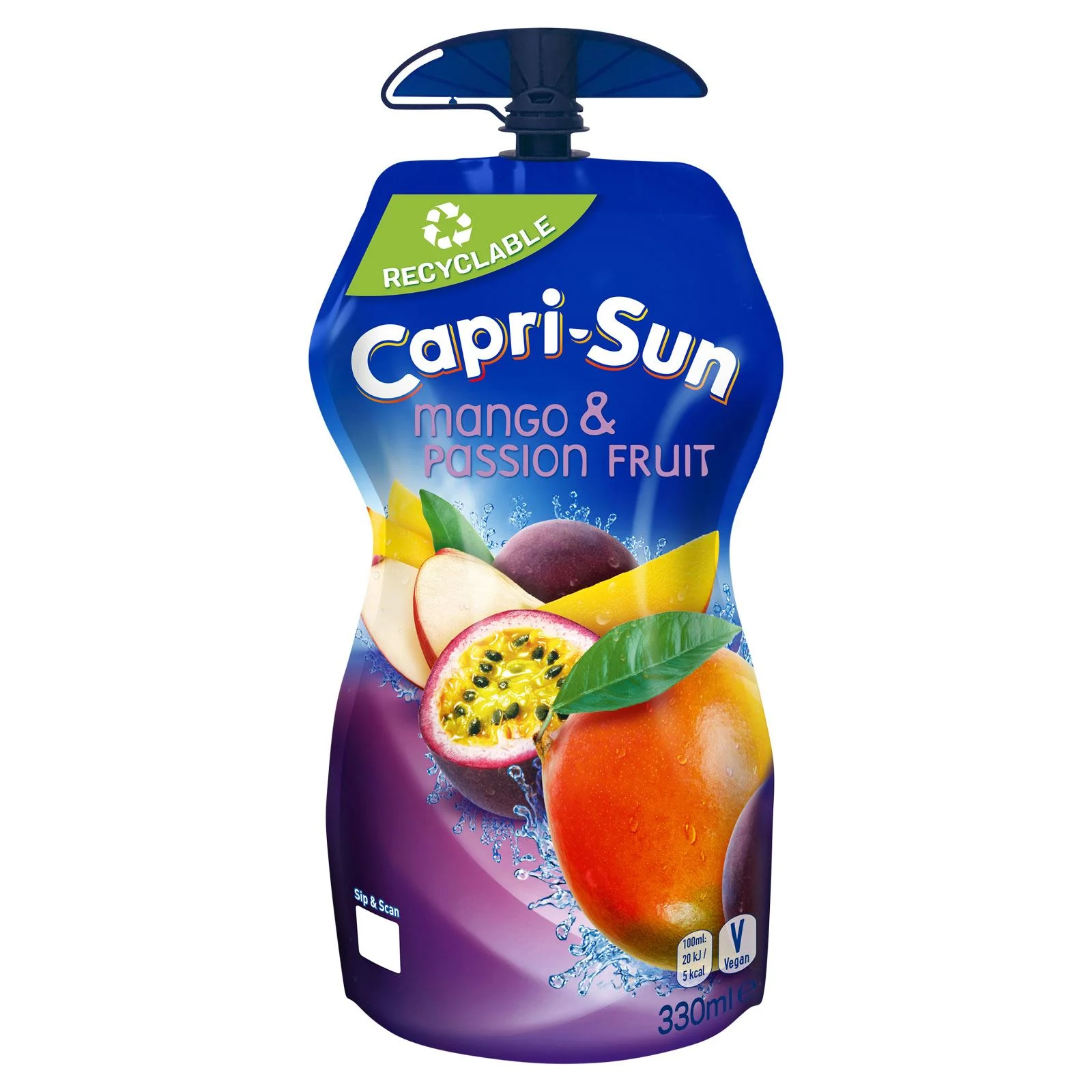 Capri-Sun Mango & Passion Fruit Juice Drink Multipack (15 x 330ml) - Image 2