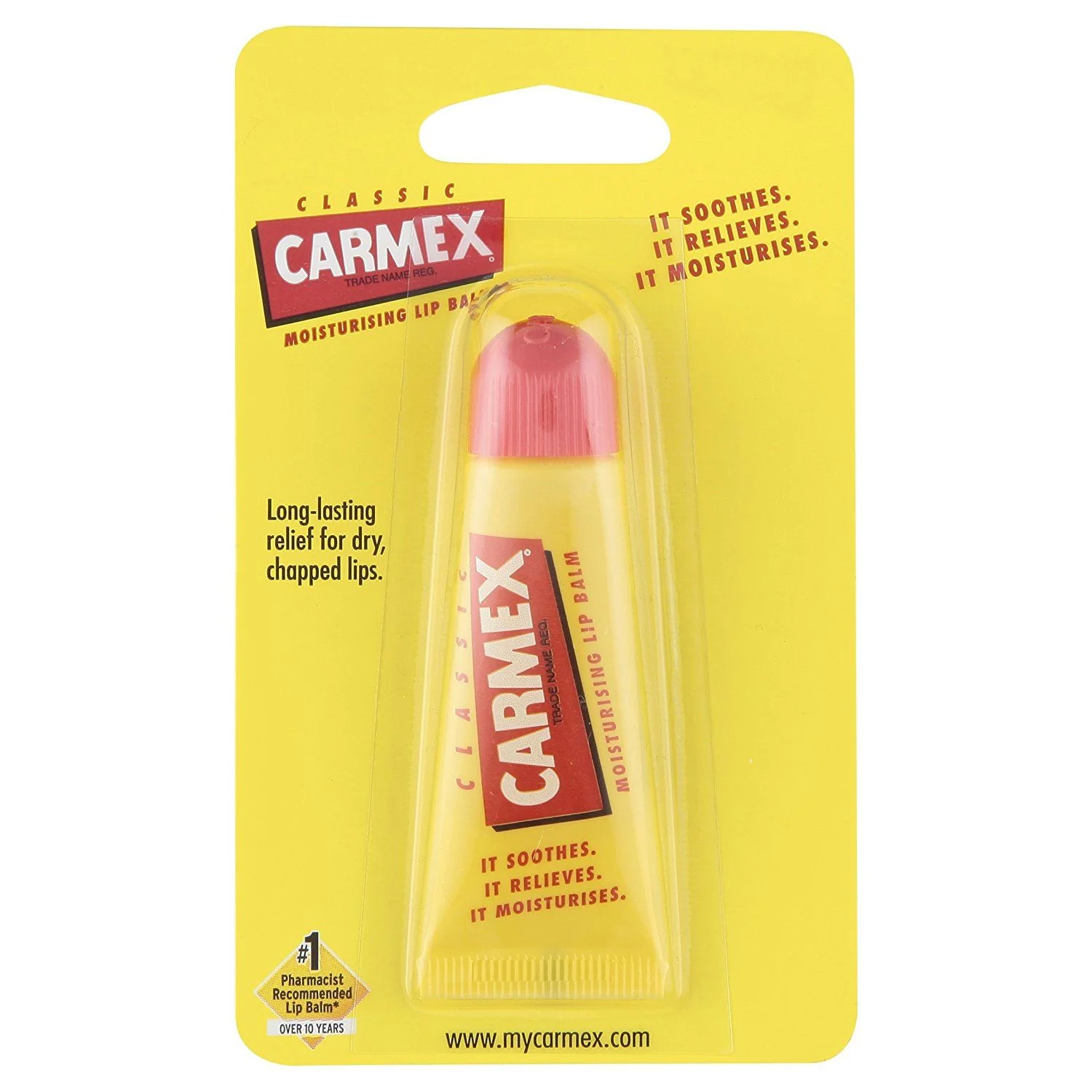 Carmex Moisturising Lip Balm Classic 10g