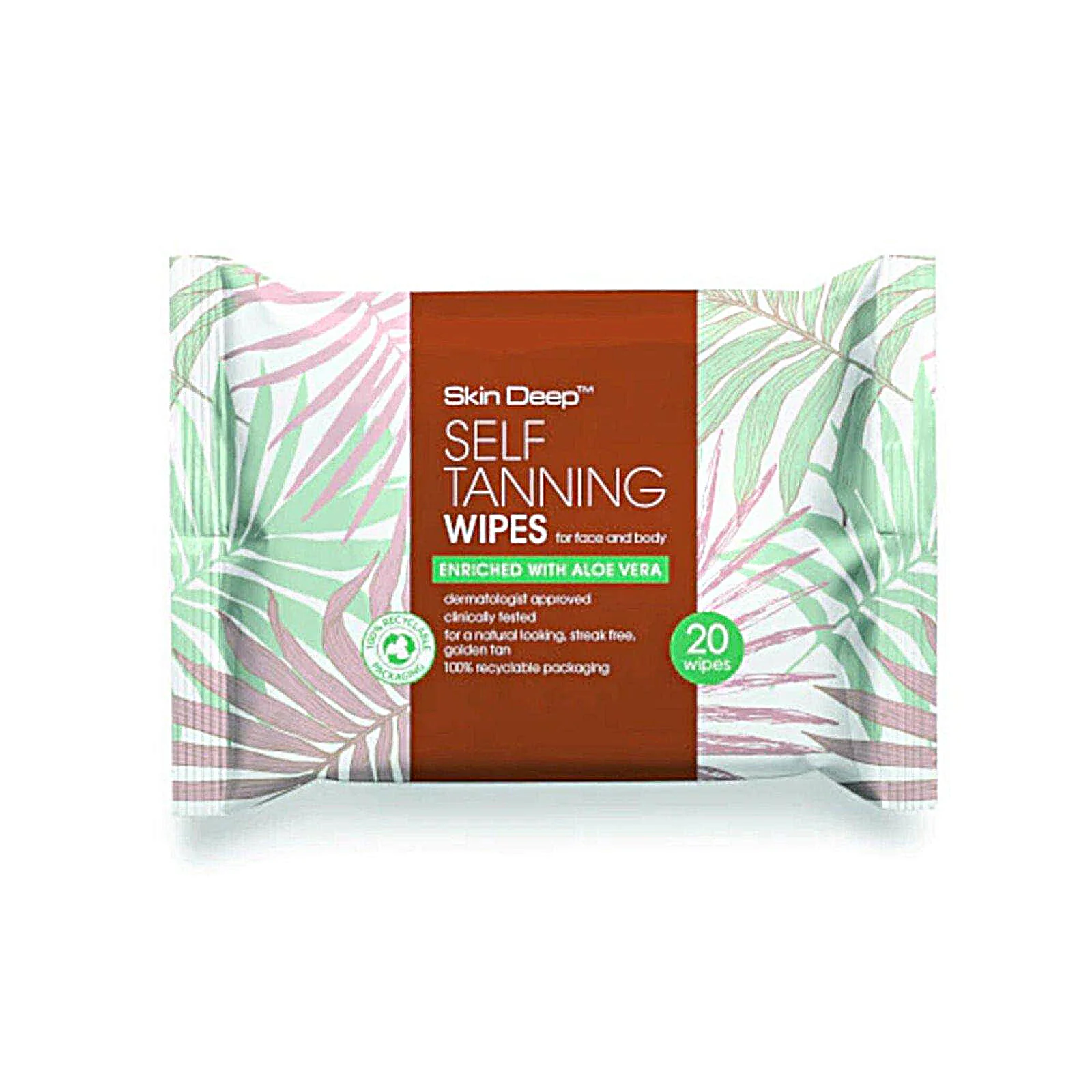 Cherish Skin Deep Tanning Wipes 20'S