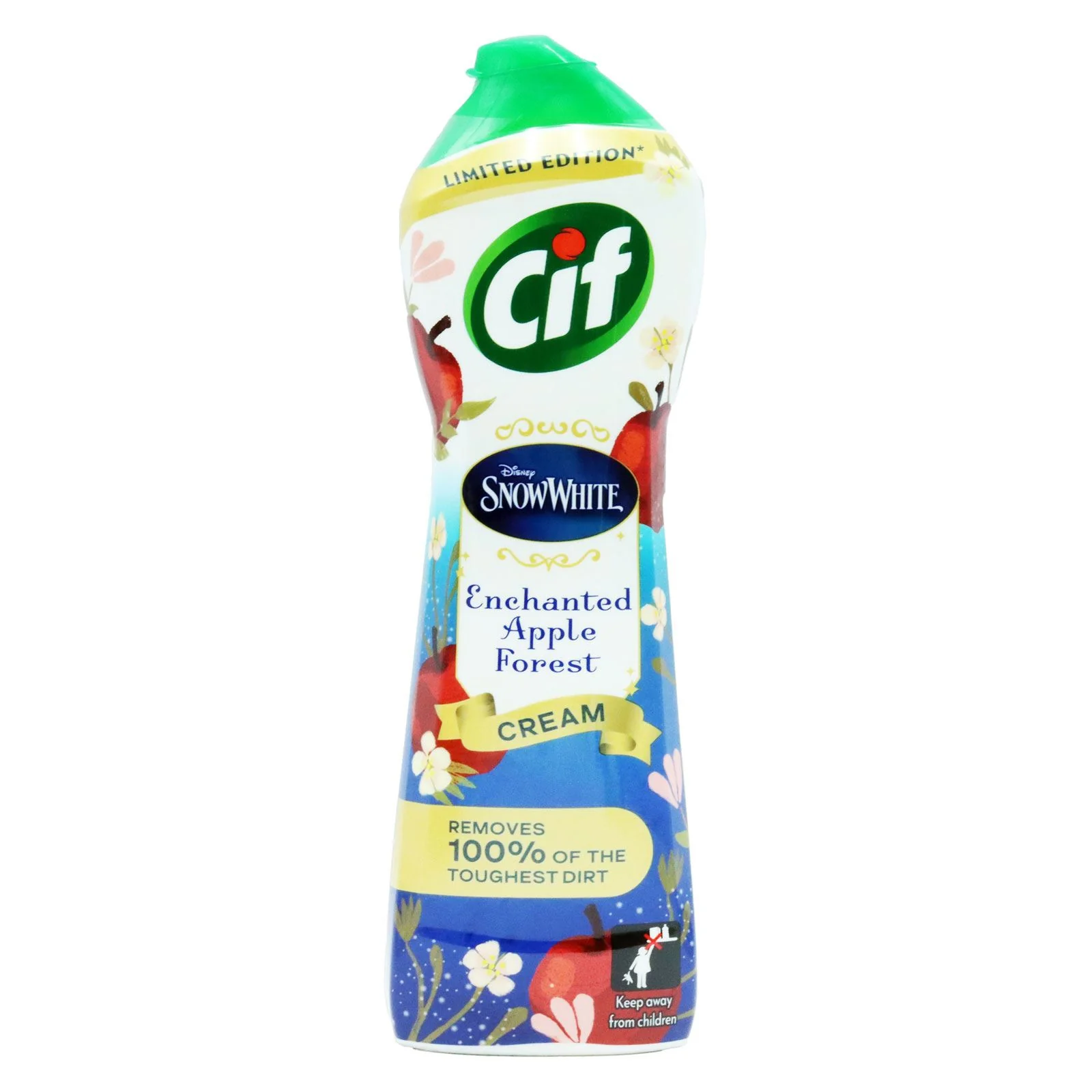 Cif Enchanted Apple Forest Snow White Cream Magical Surface Cleaning Power 500ml