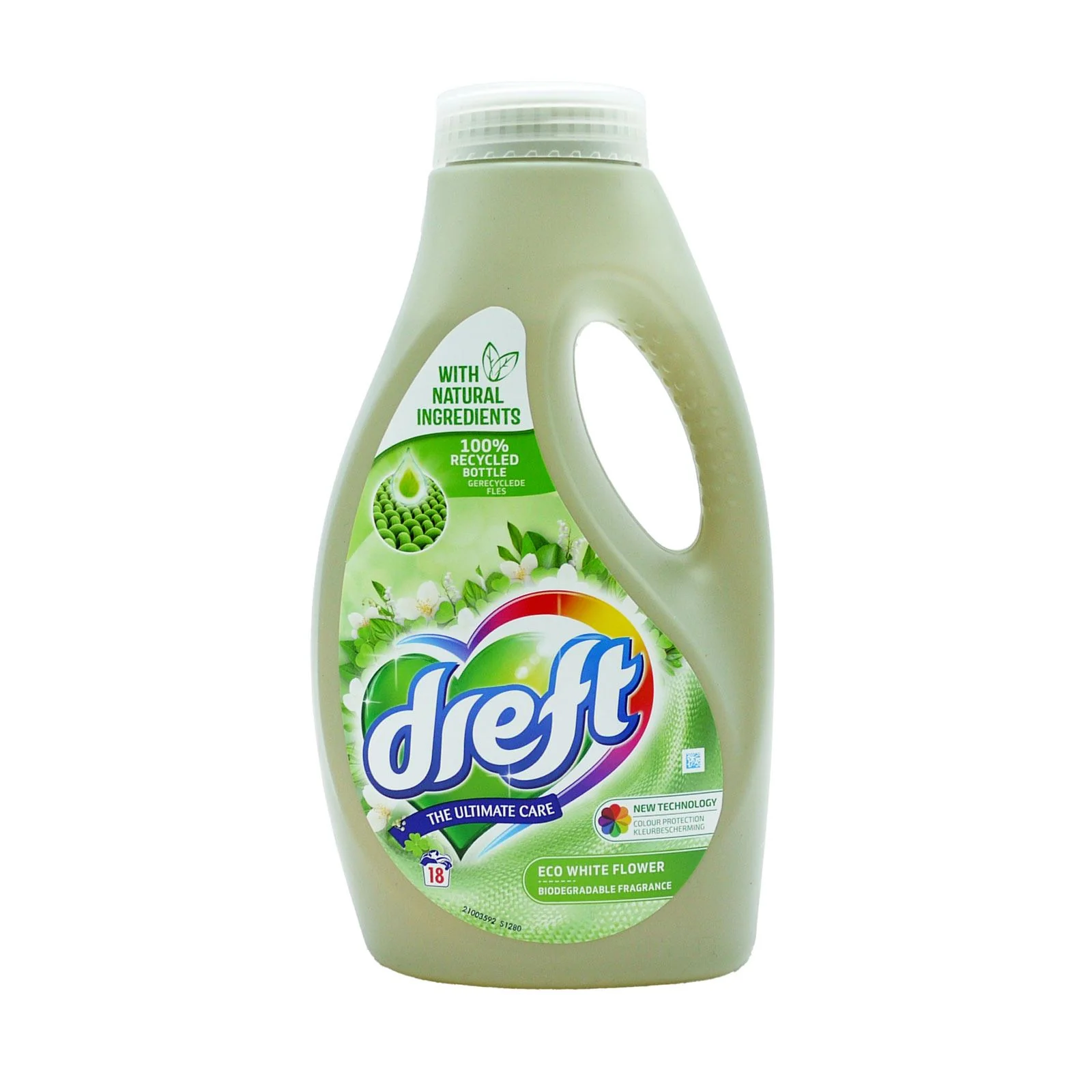 Dreft Laundry Liquid Eco White Flower 990ml