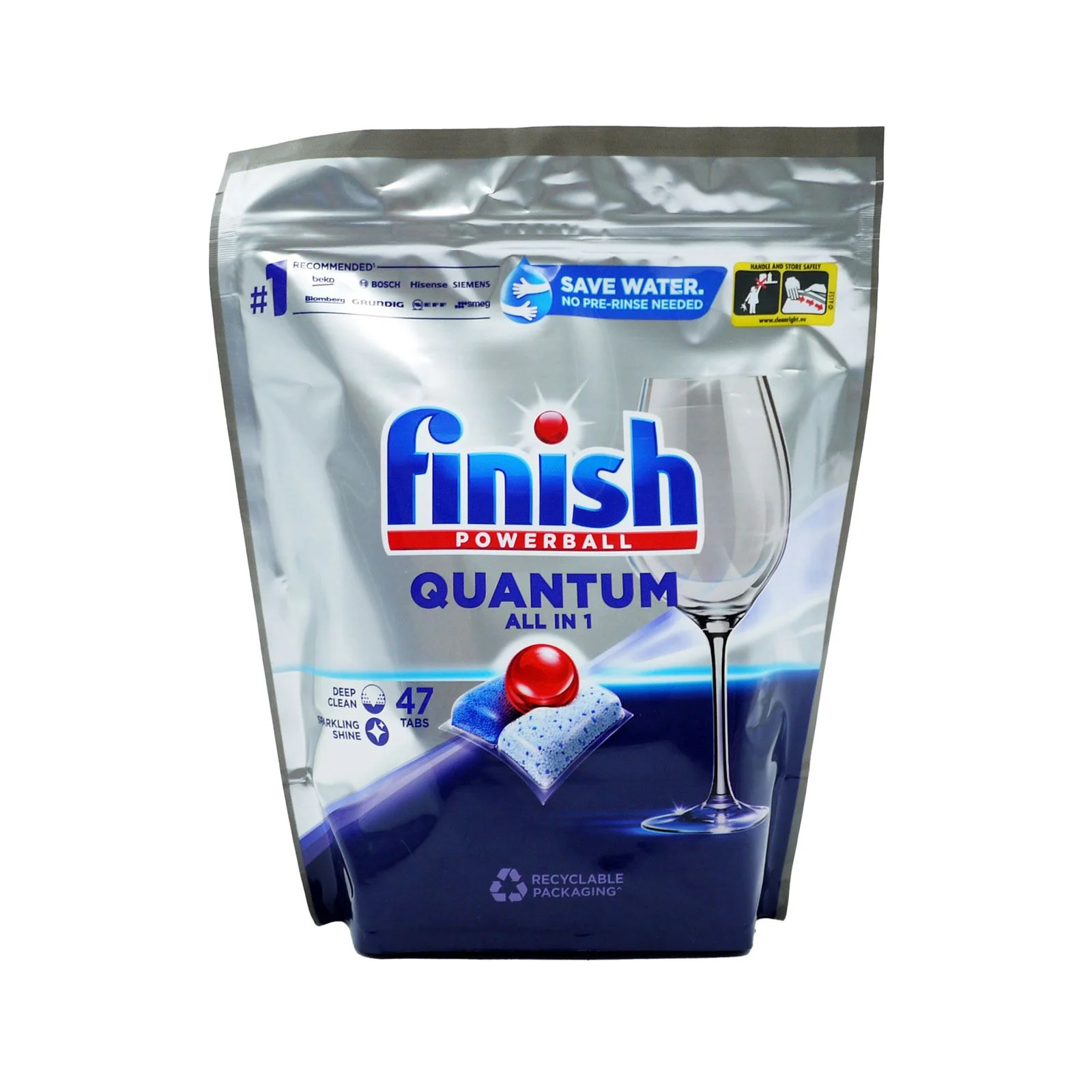 Finish Dishwasher Tablet Quantum Regular  47 Tablets
