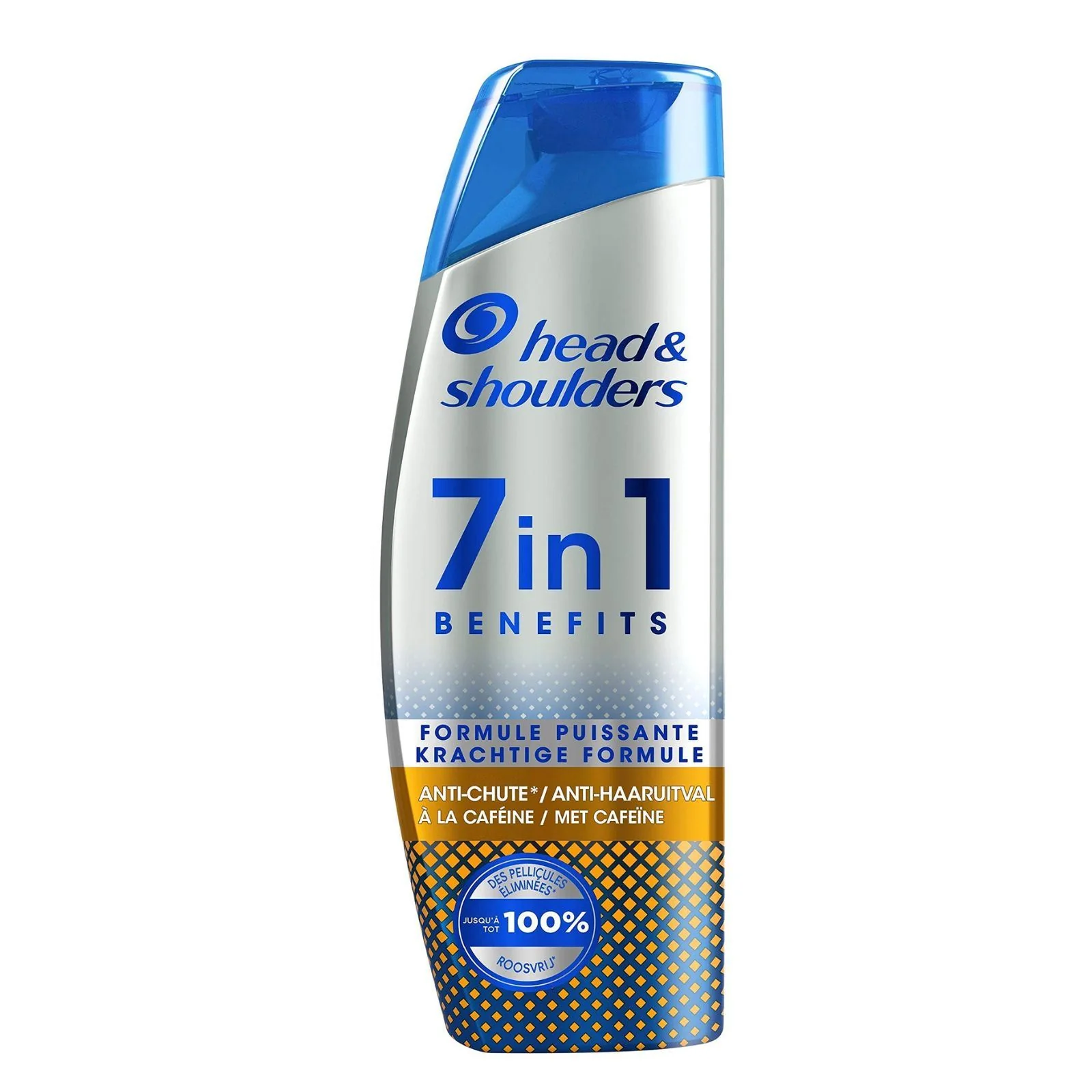Head & Shoulders Anti Hair Loss Shampoo 7-in-1 Benefits Powerful Anti-Dandruff Formula 225ml