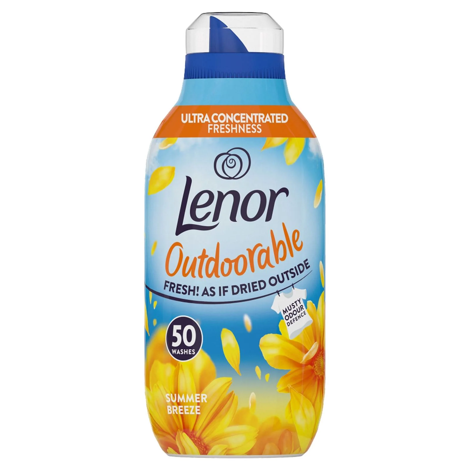 Lenor Outdoorable Fabric Conditioner Summer Breeze 50 Washes