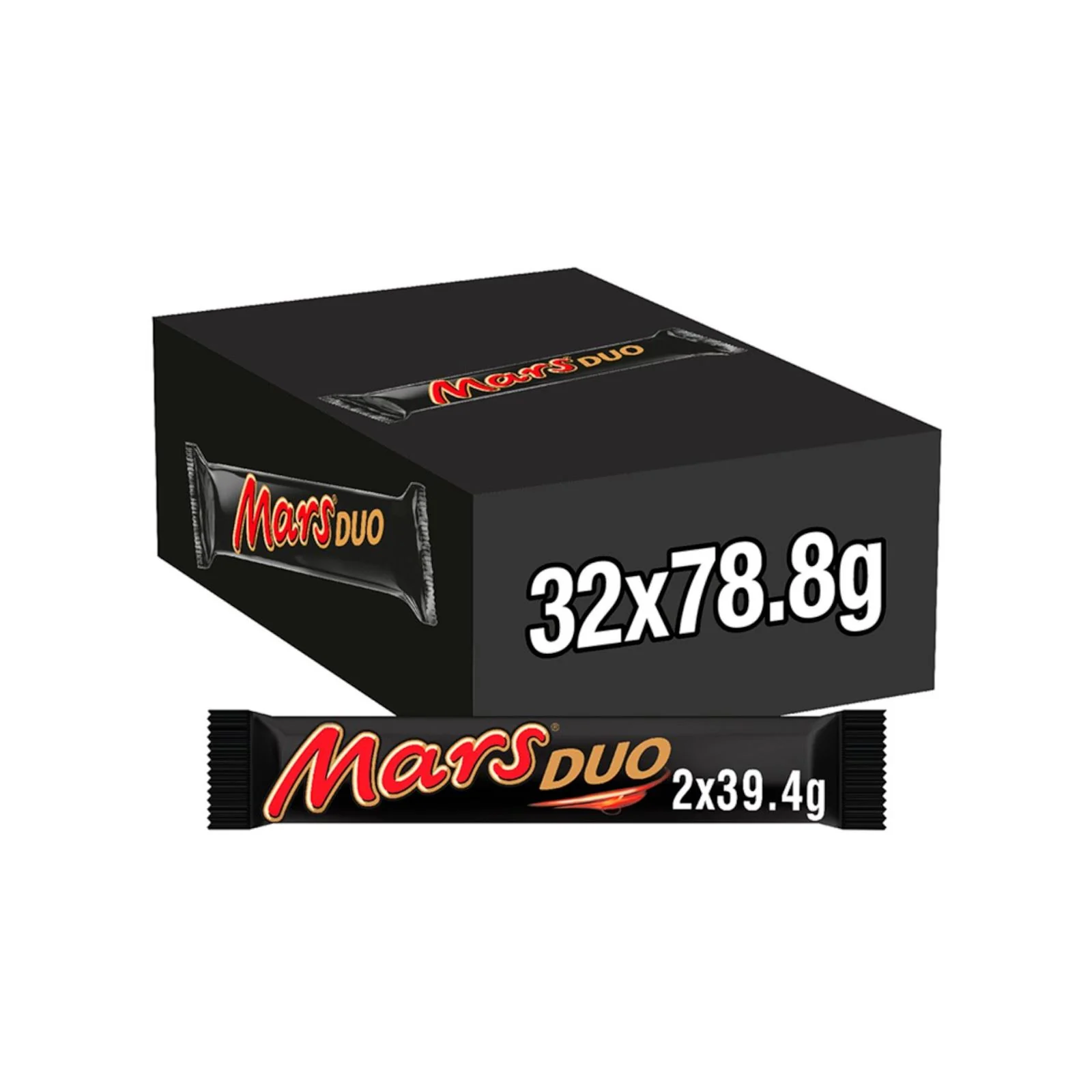 Mars Duo Chocolate Bar 78.8g (Box of 32) - Image 2