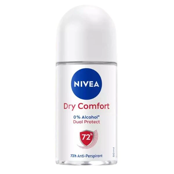 Nivea Dry Comfort Roll On Deodorant Antiperspirant 50ml
