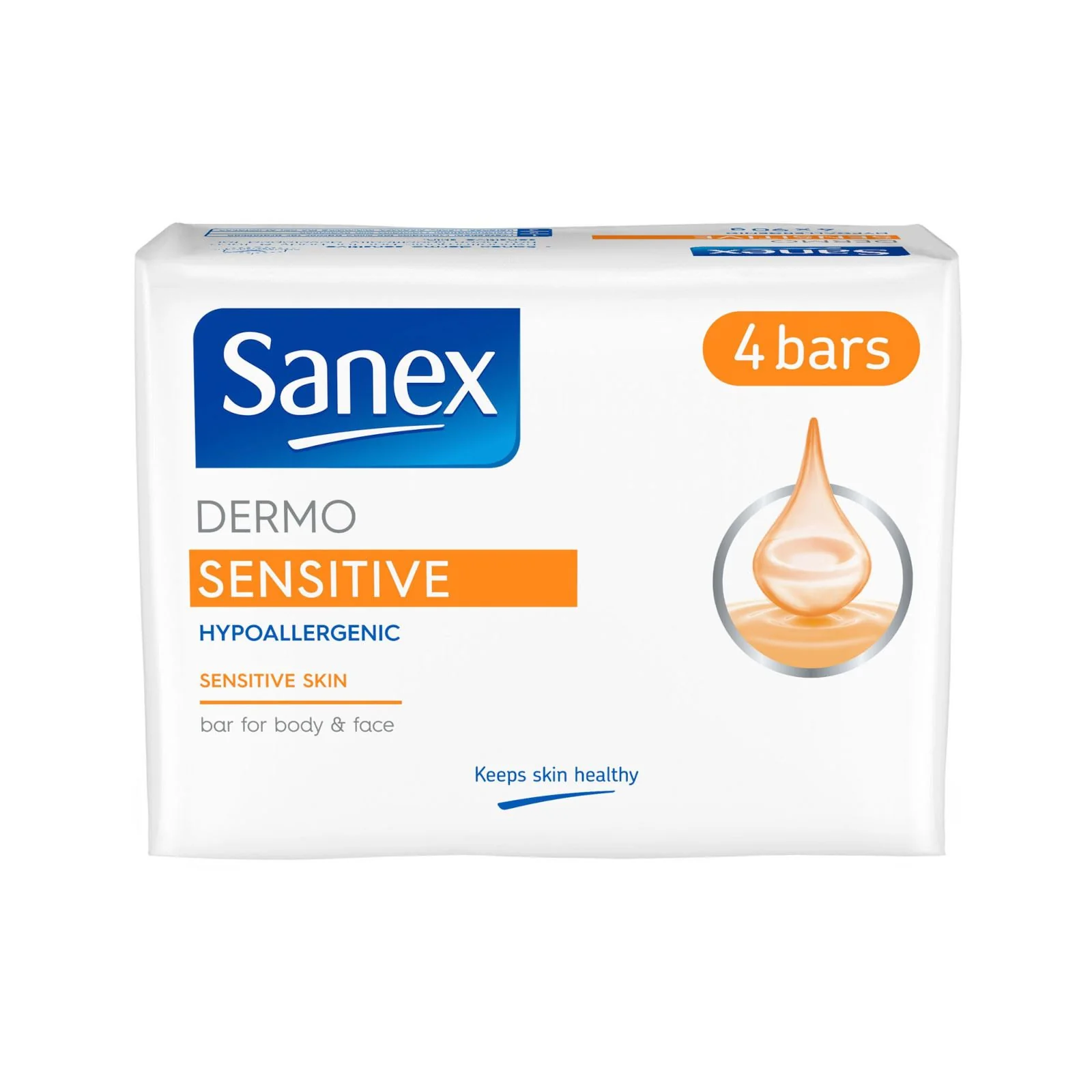 Sanex Dermo Sensitive Skin Hypoallergenic Bar Soap 90 g