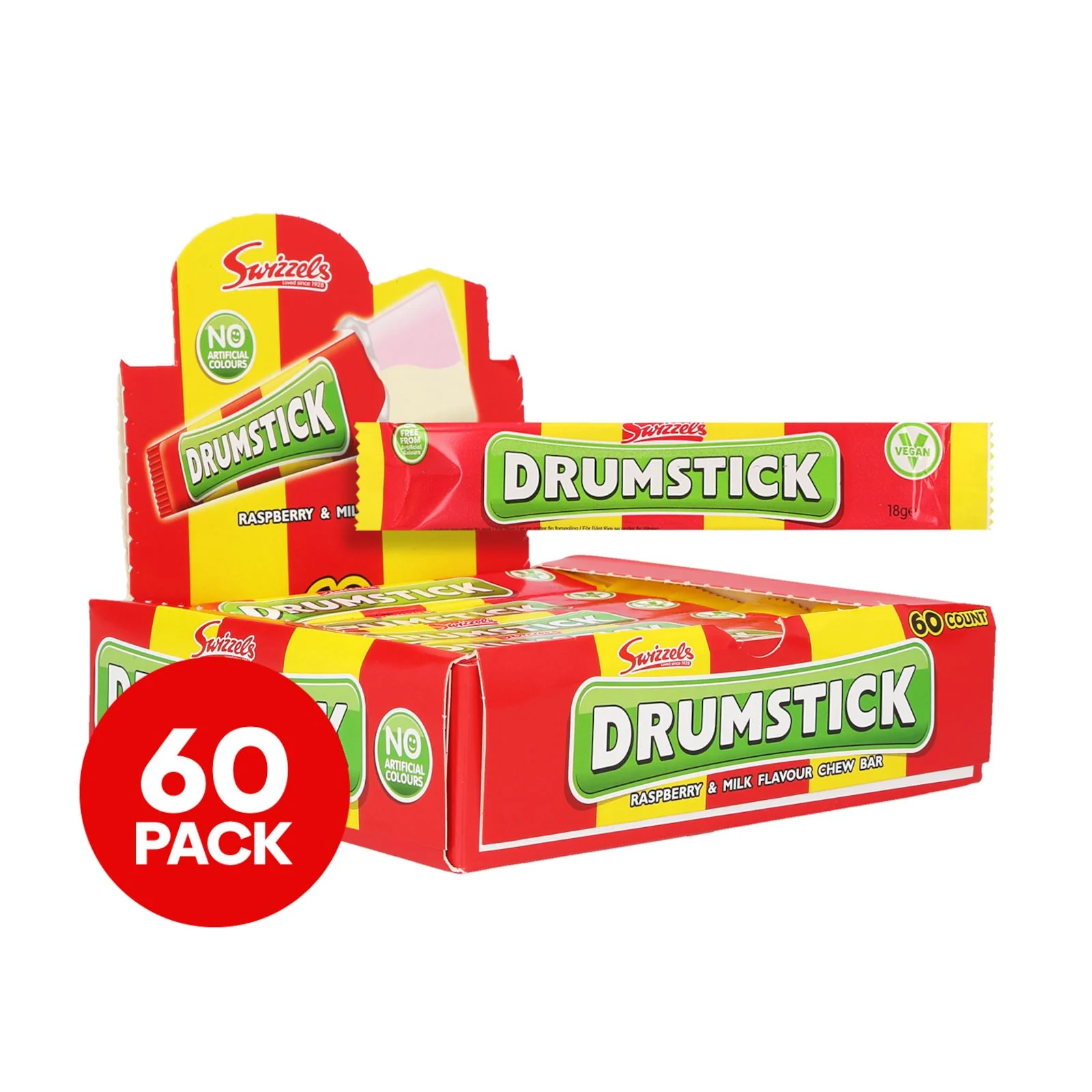 Swizzels Drumstick Chew Bar 18g (Box of 60) - Image 2