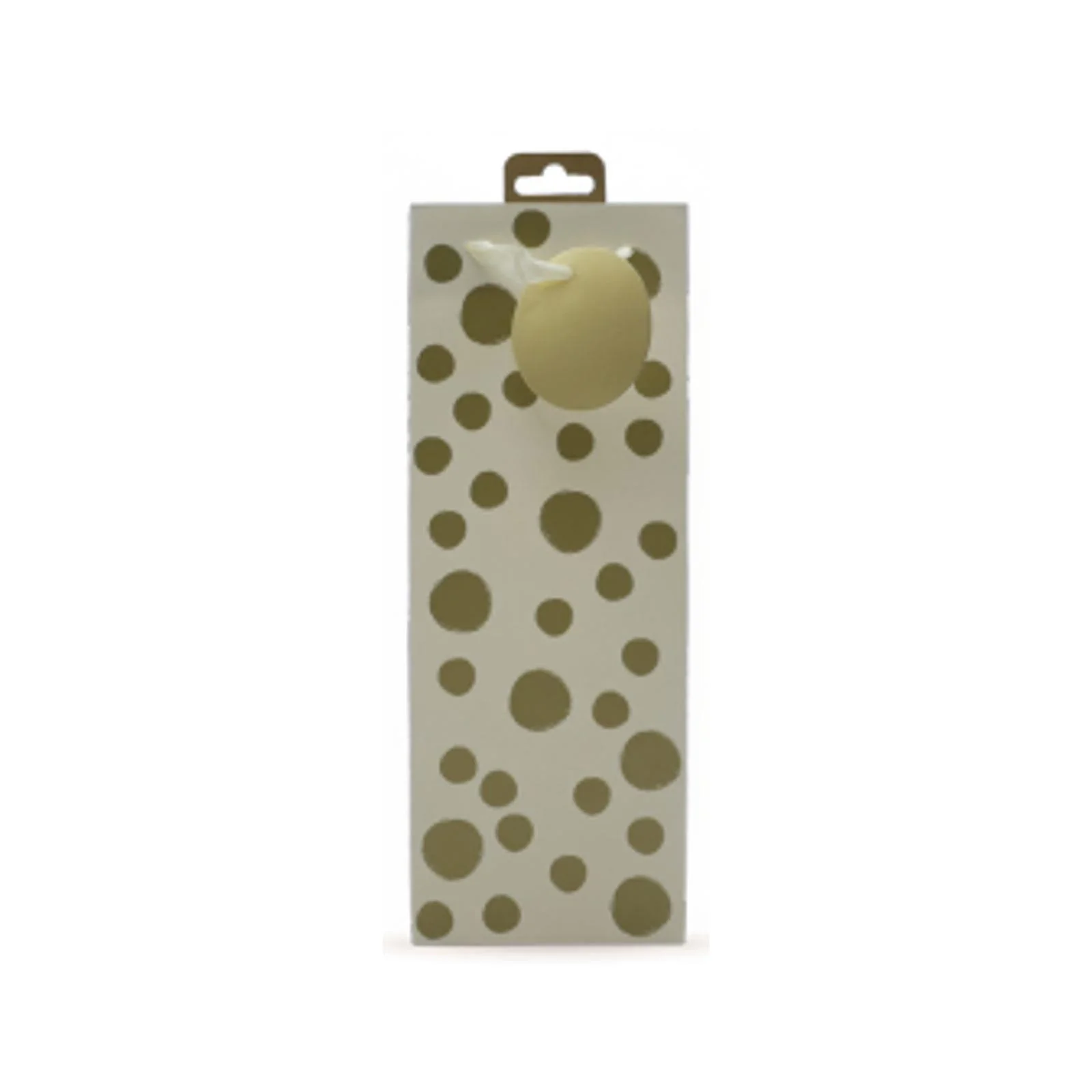 Tesco Gift Bag Bottle Gold Spots (Box of 12)