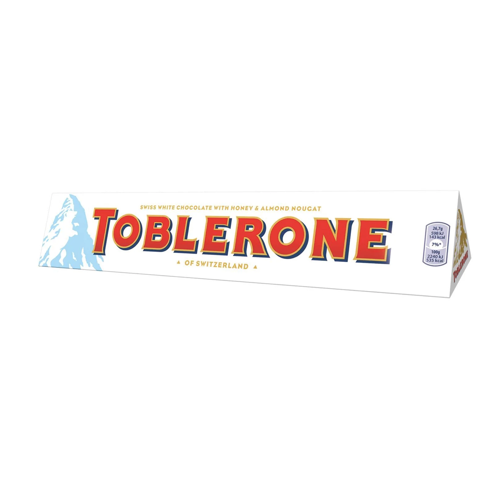 Toblerone White Chocolate 360g - Image 2