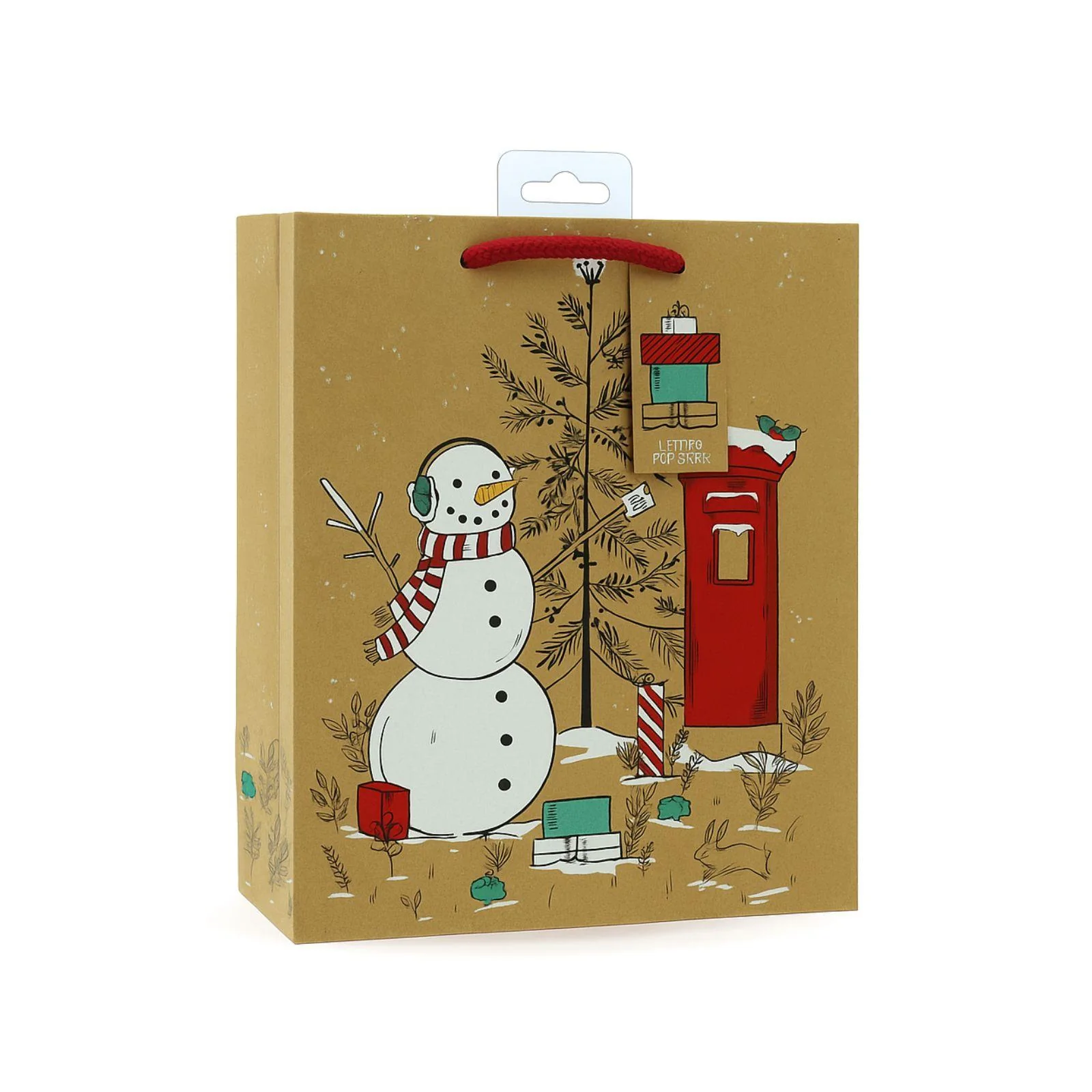 Tom Smith Classic Christmas Medium Gift Bag (Box of 12) - Image 2